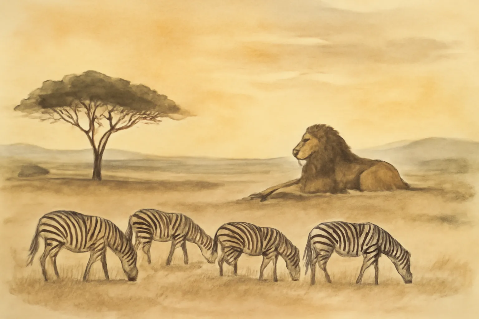 Illustration for The Serengeti Rules