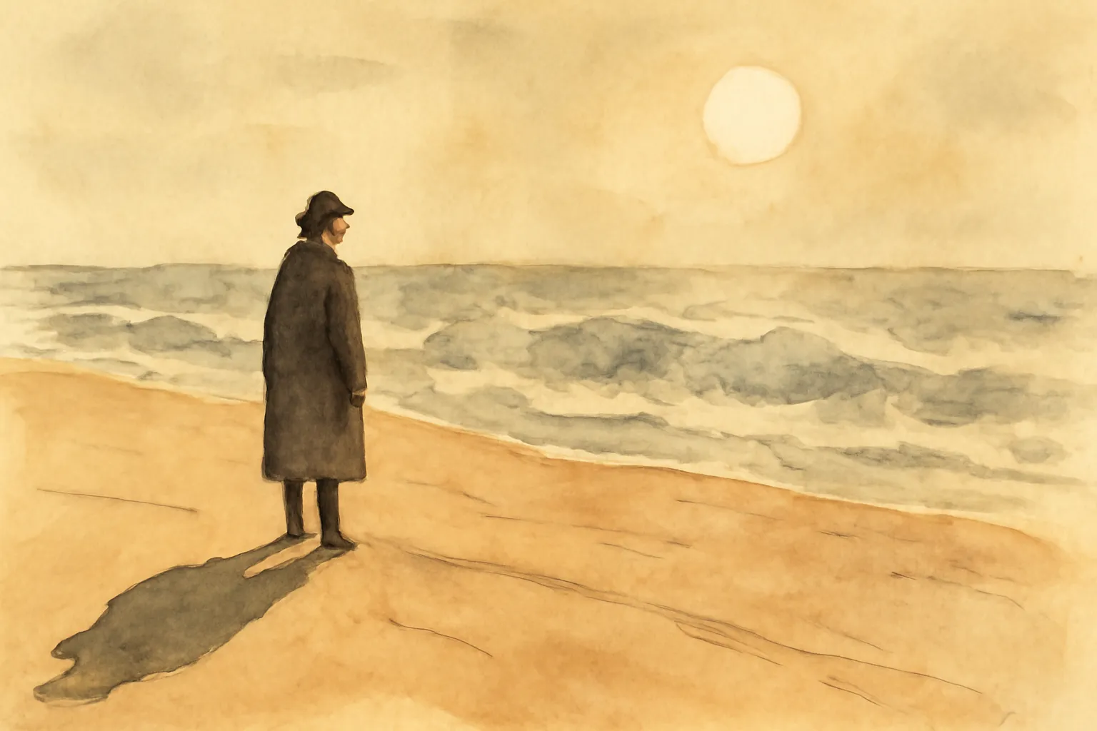 Illustration for The Stranger