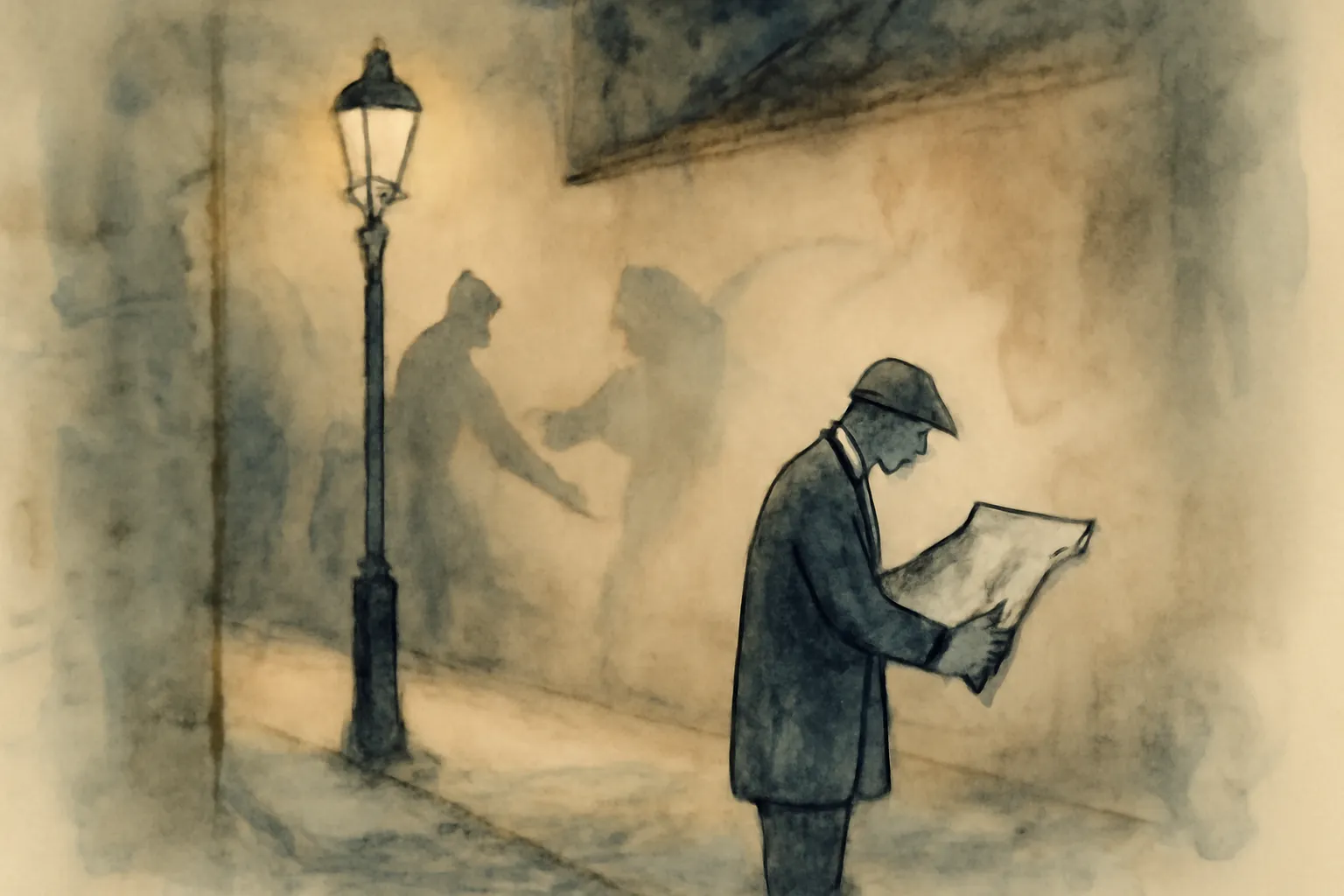 Ilustración de El caso de Stretton Street