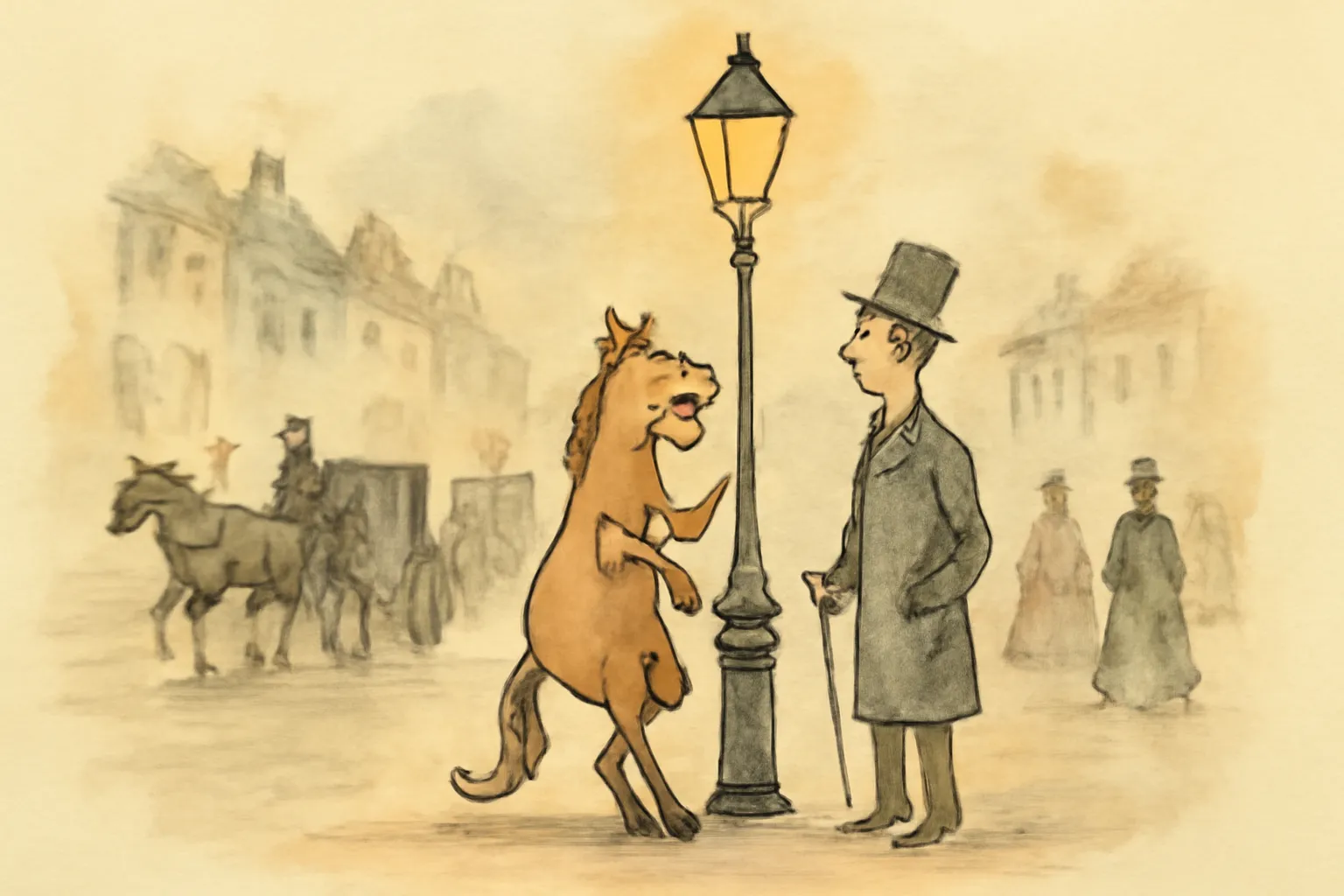 Illustration from The Talking Horse, and Other Tales