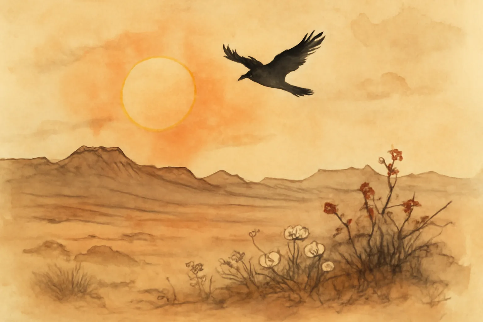 Illustration for The Thorn Birds