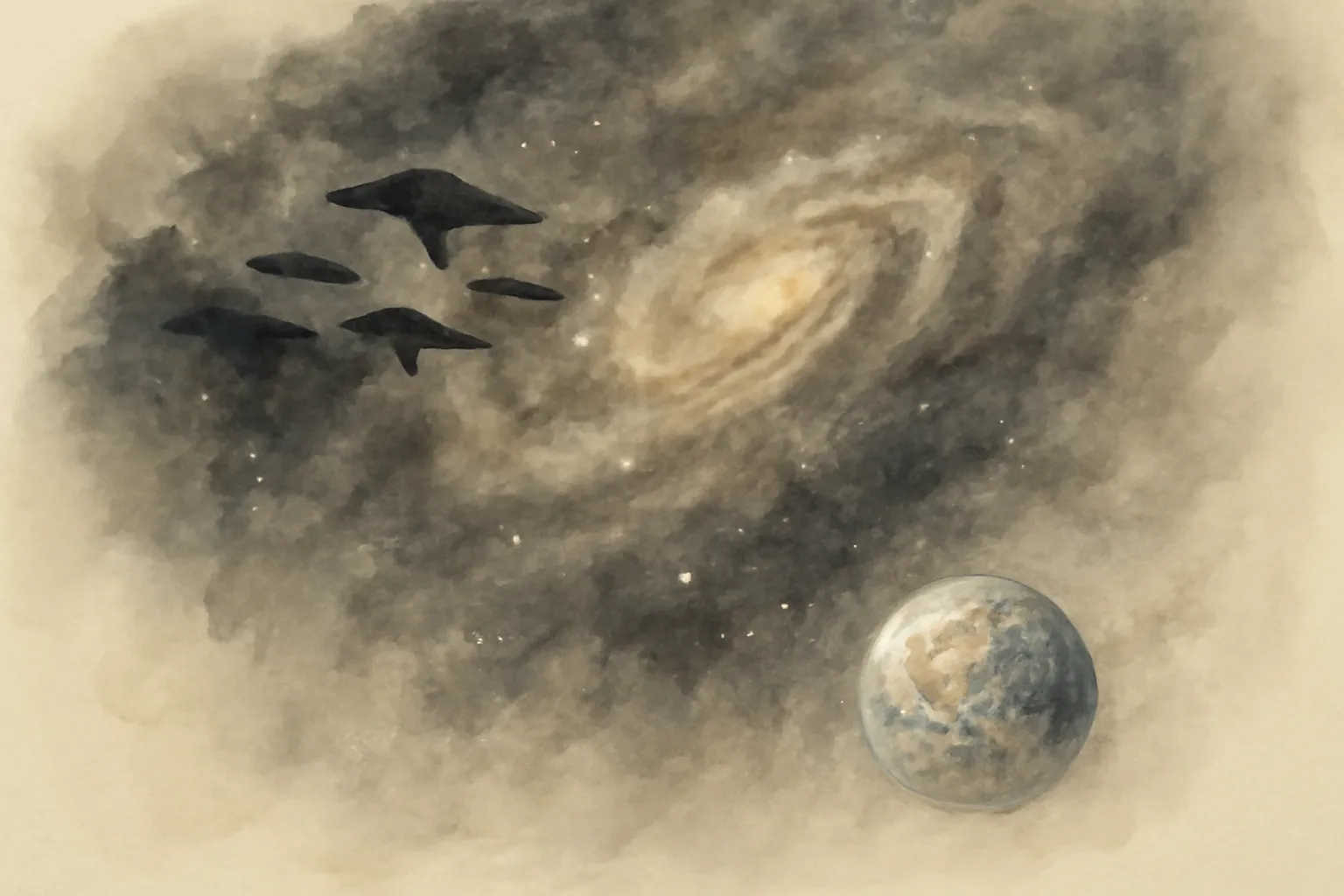 Illustration for The Three-Body Problem