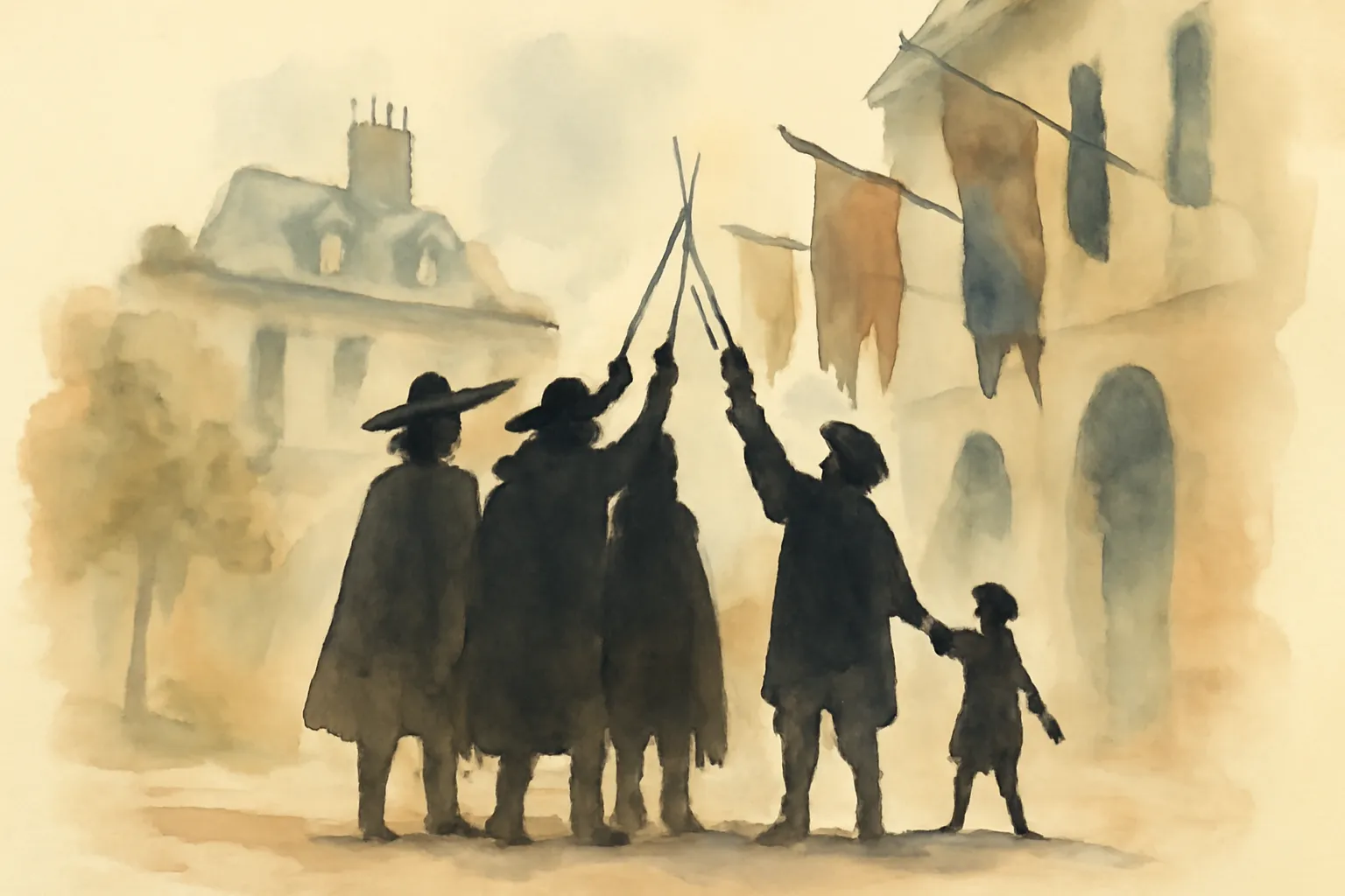 Illustration for The Three Musketeers