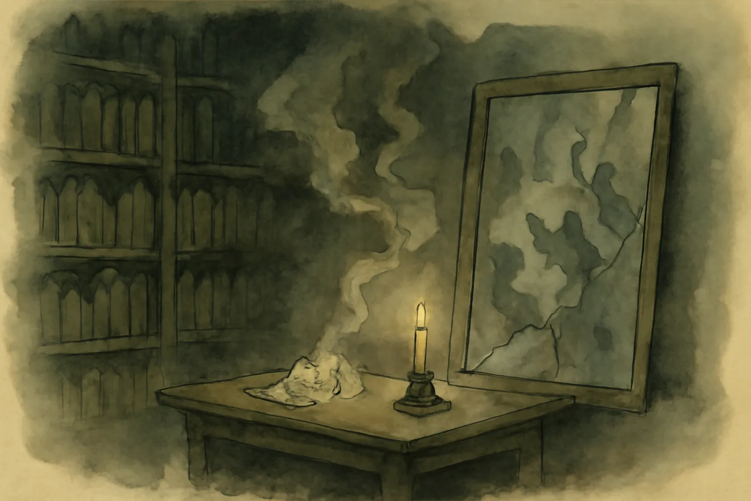Illustration from The Tragical History of Doctor Faustus: From the Quarto of 1604