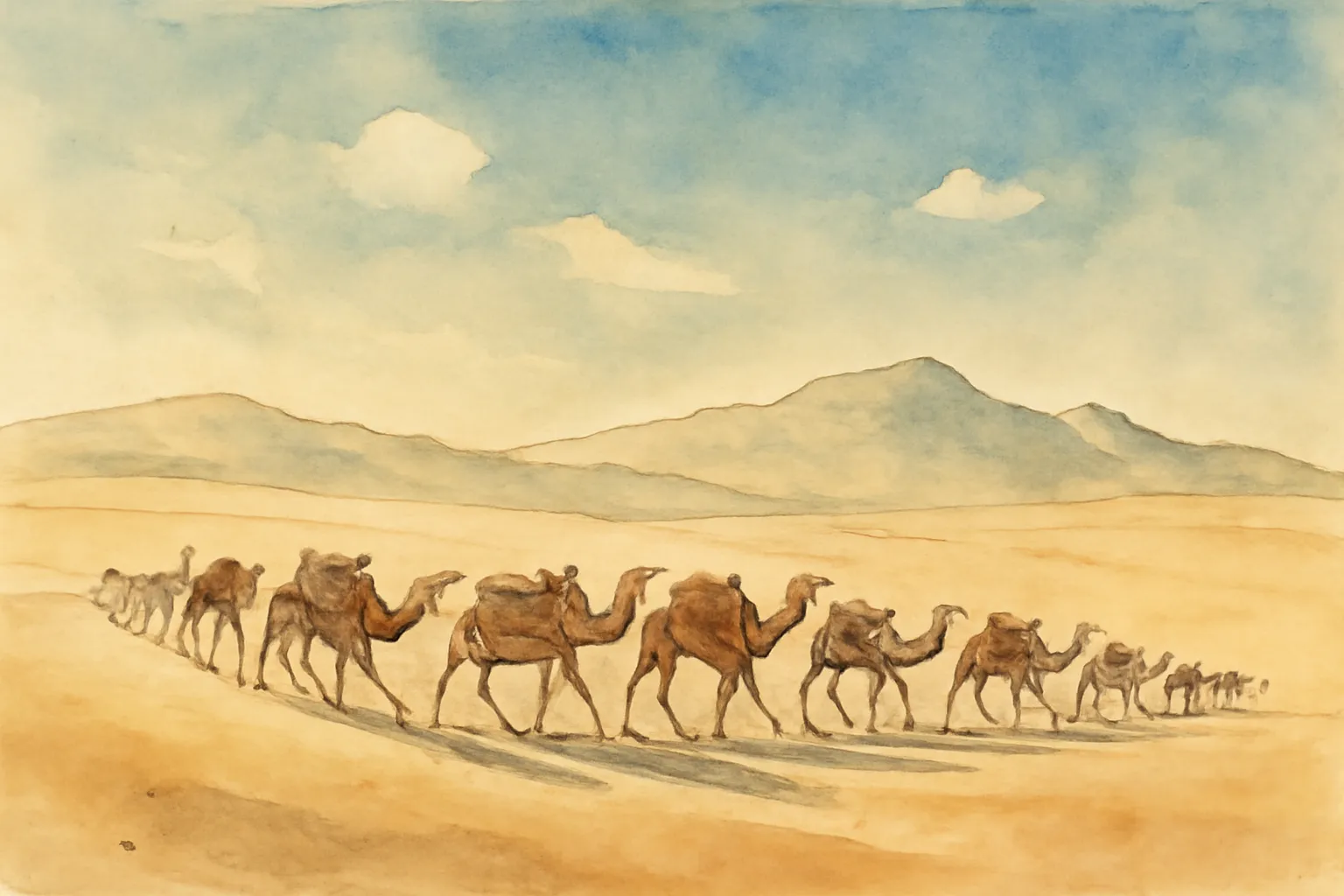 Illustration for The Travels of Marco Polo
