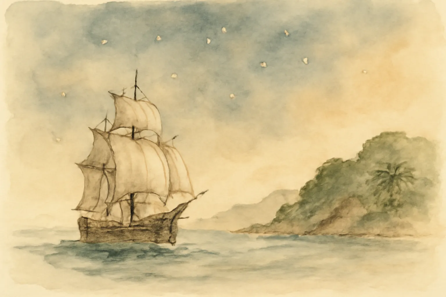 Illustration for The Voyage of the Beagle