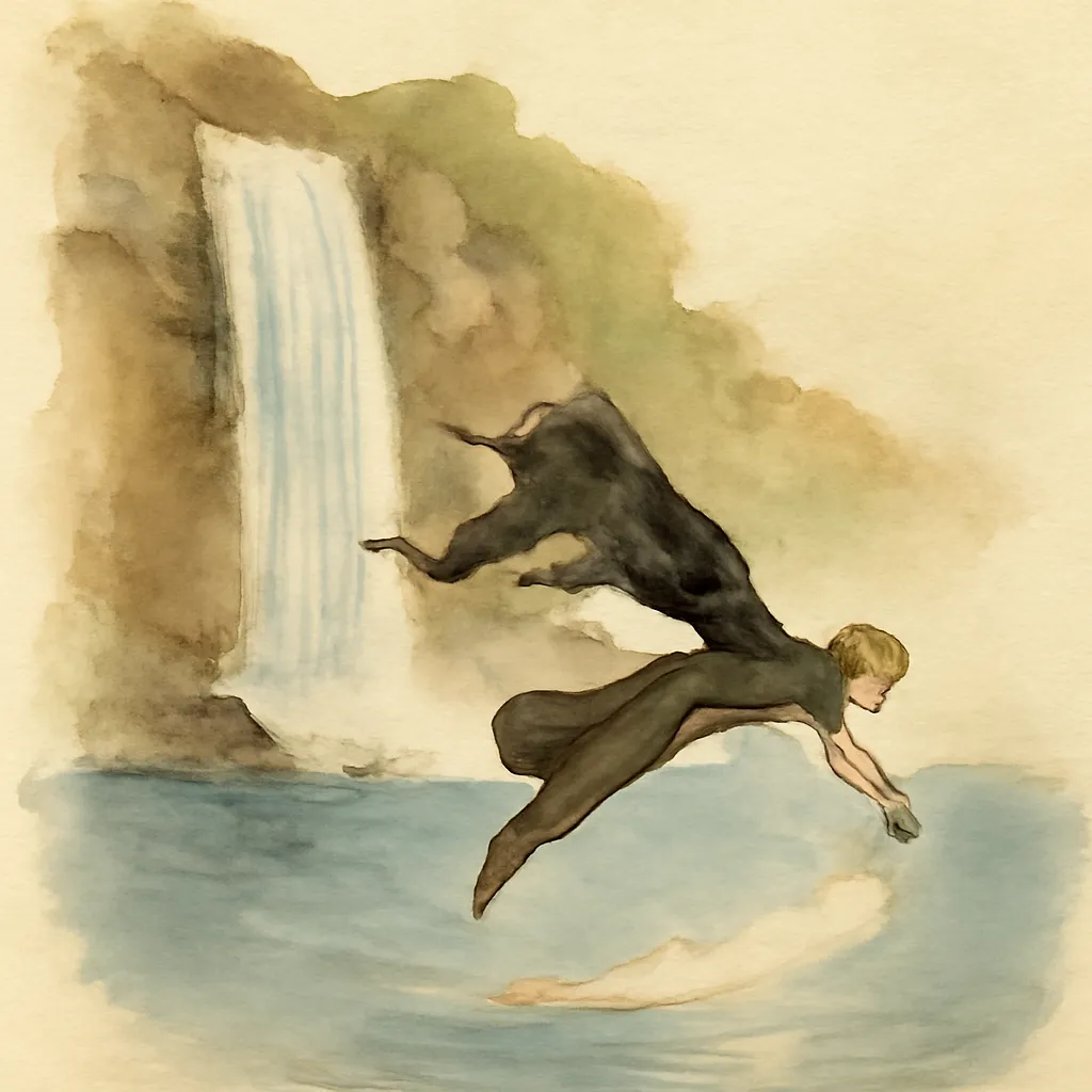 Illustration from The Water-Babies: A Fairy Tale for a Land-Baby
