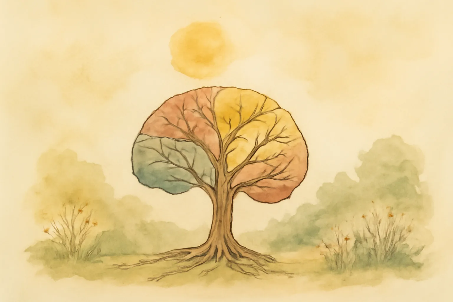 Illustration for The whole-brain child