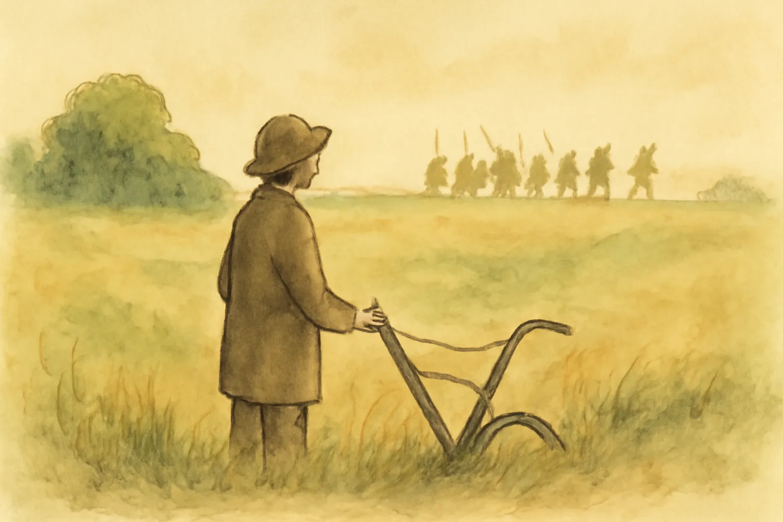 Ilustración de El aventurero yeoman