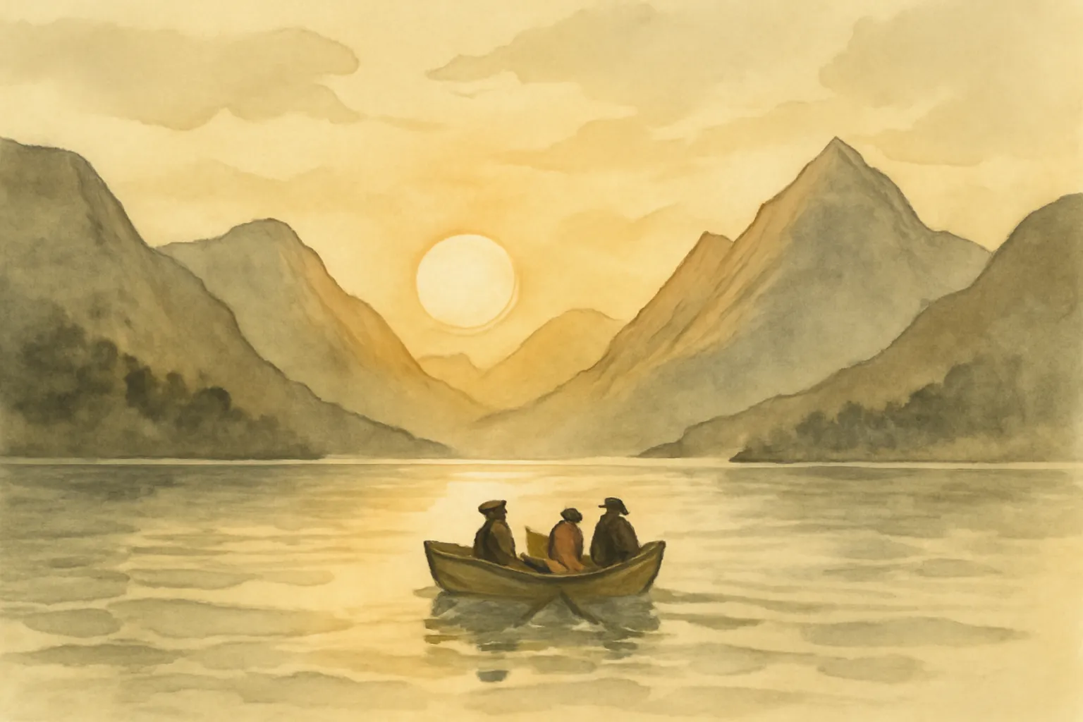Ilustración de Los jóvenes de Alaska