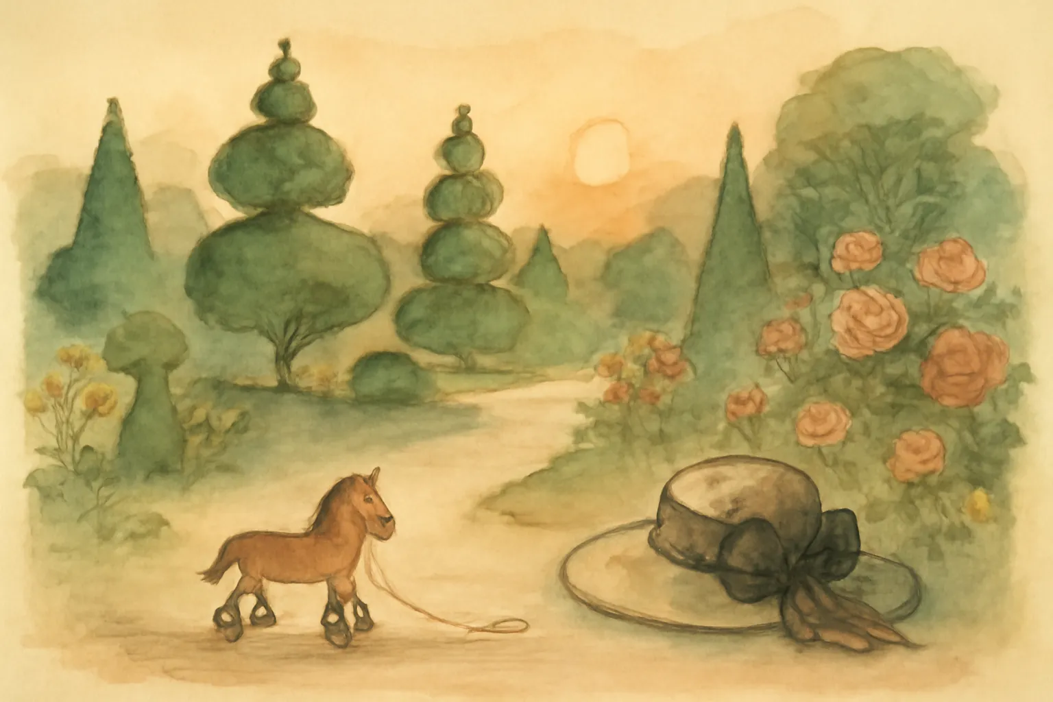 Illustration from The Young Visiters or, Mr. Salteena's Plan