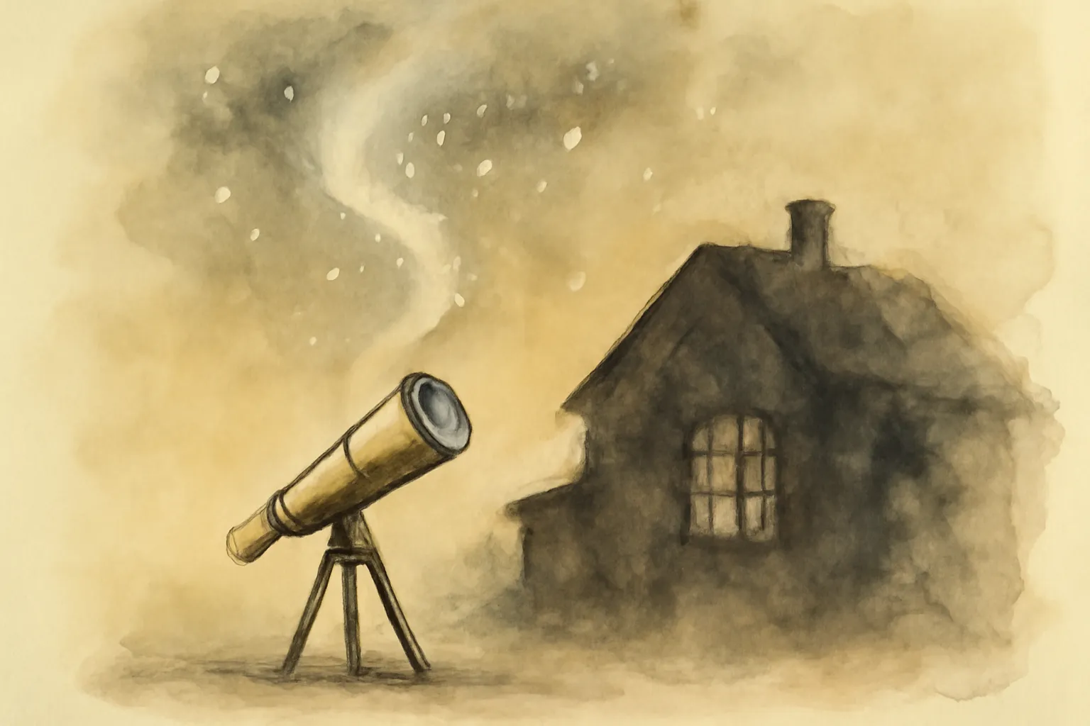Illustration from Tom Swift and His Giant Telescope