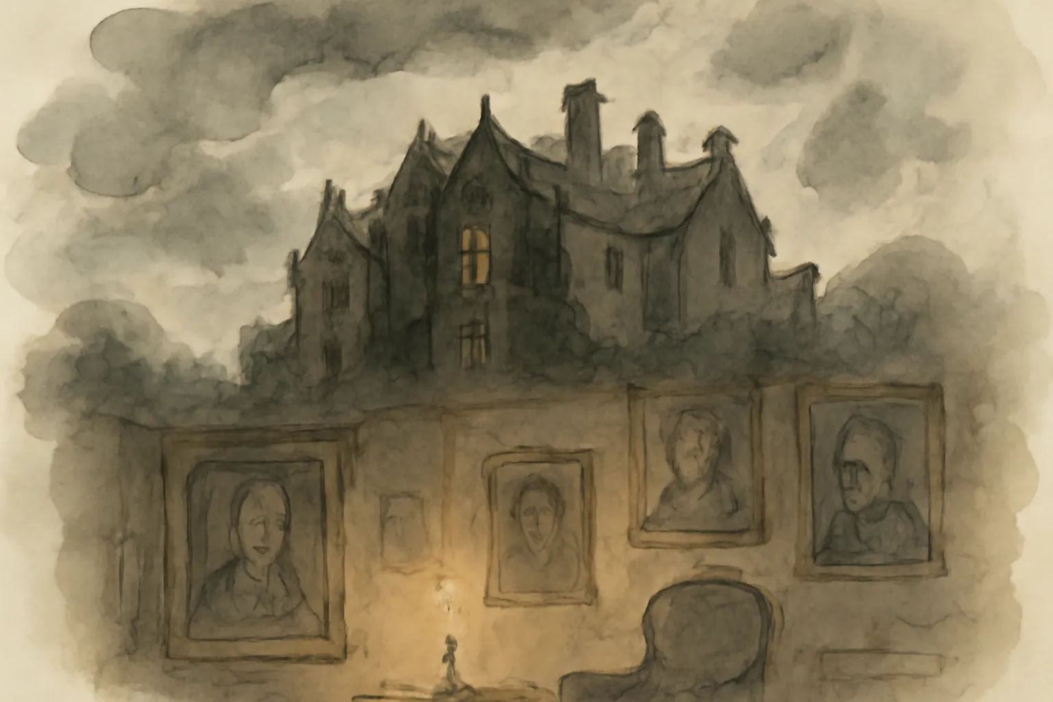 Illustration from Tristram of Blent: An Episode in the Story of an Ancient House