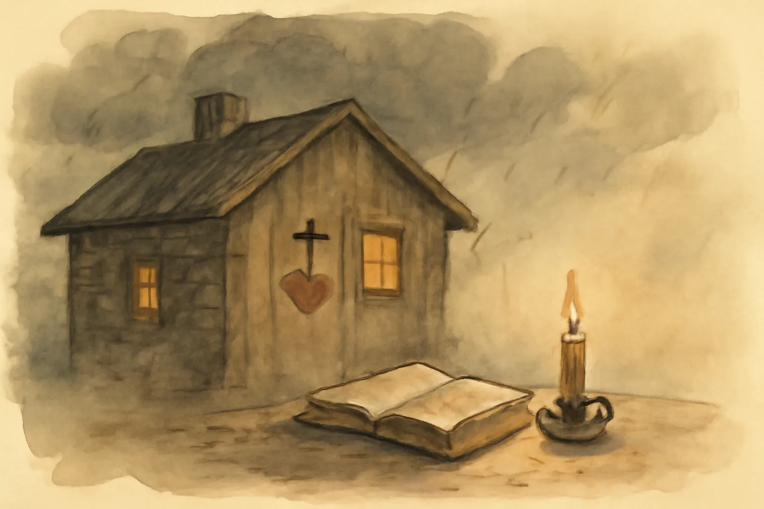 Ilustración de La cabaña del tío Tom