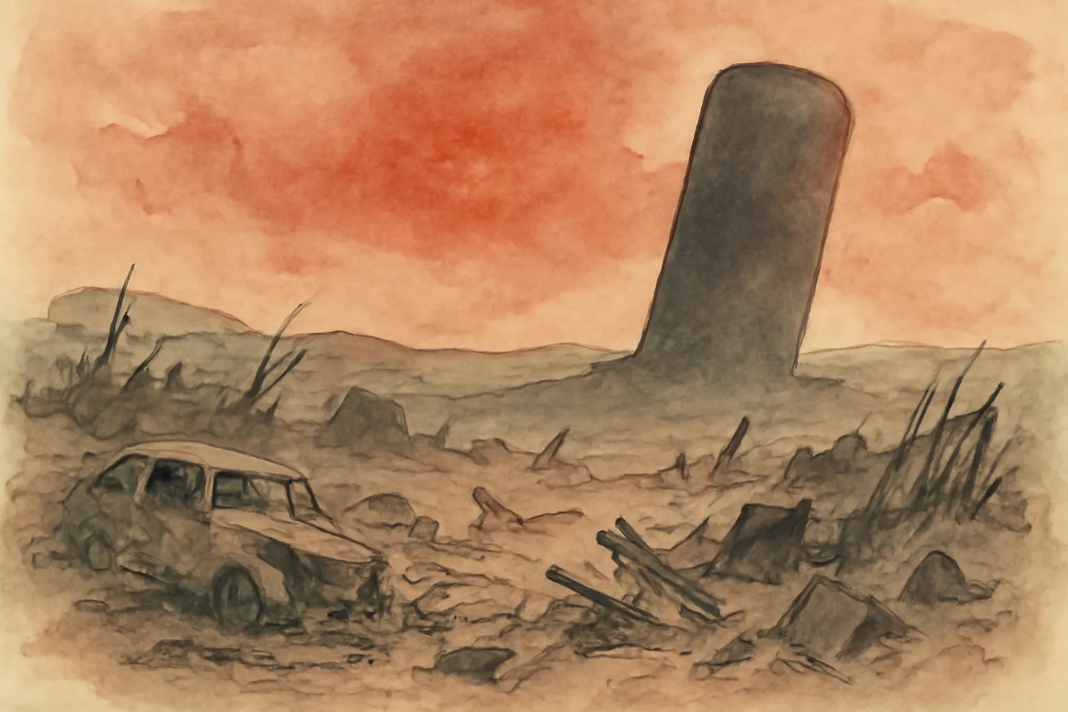 Ilustración de La guerra de los mundos