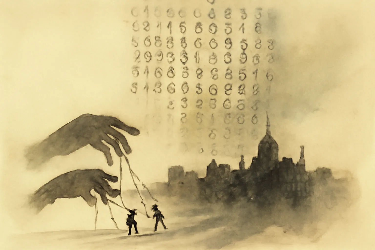 Illustration for Weapons of Math Destruction
