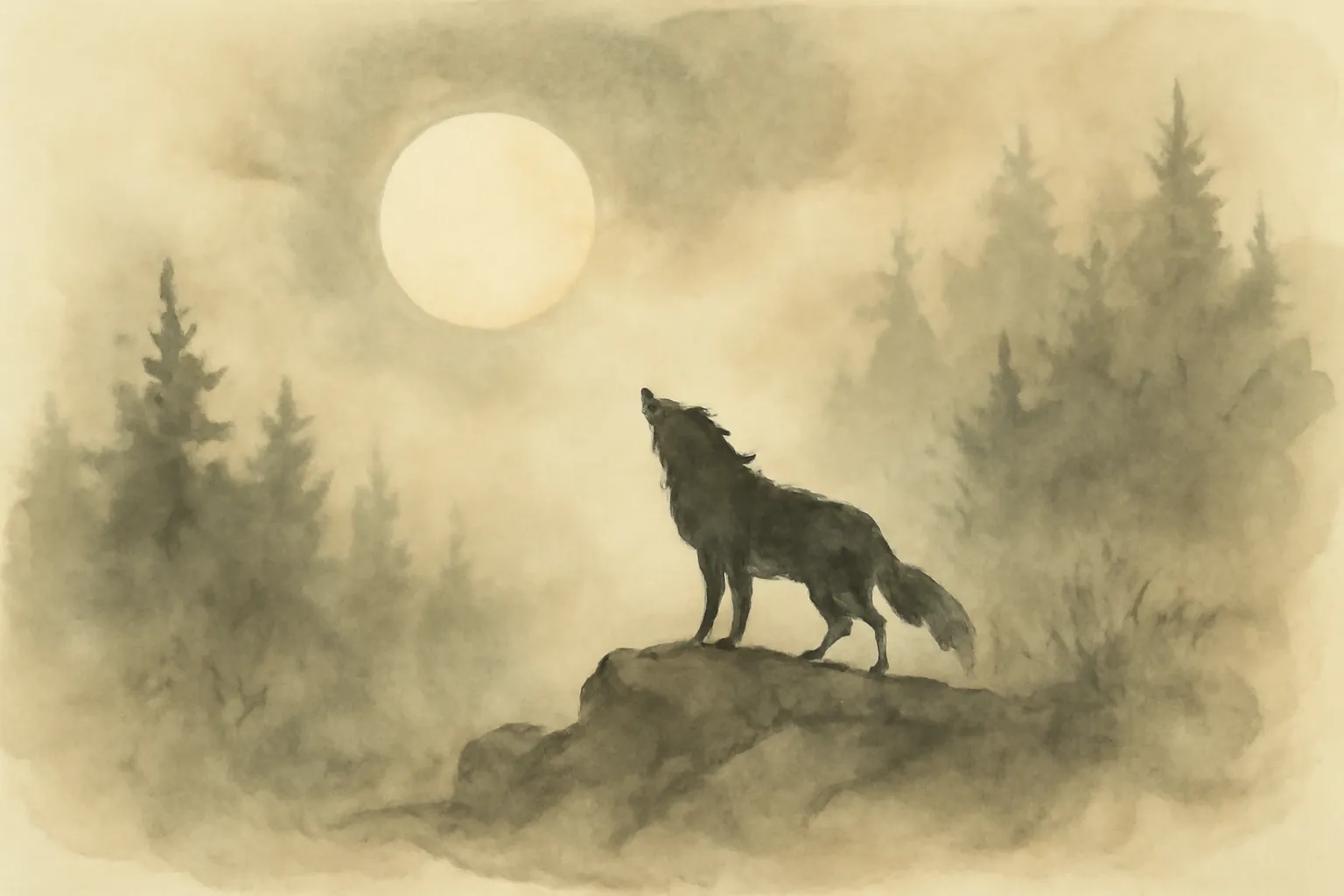 Illustration from Werwolves