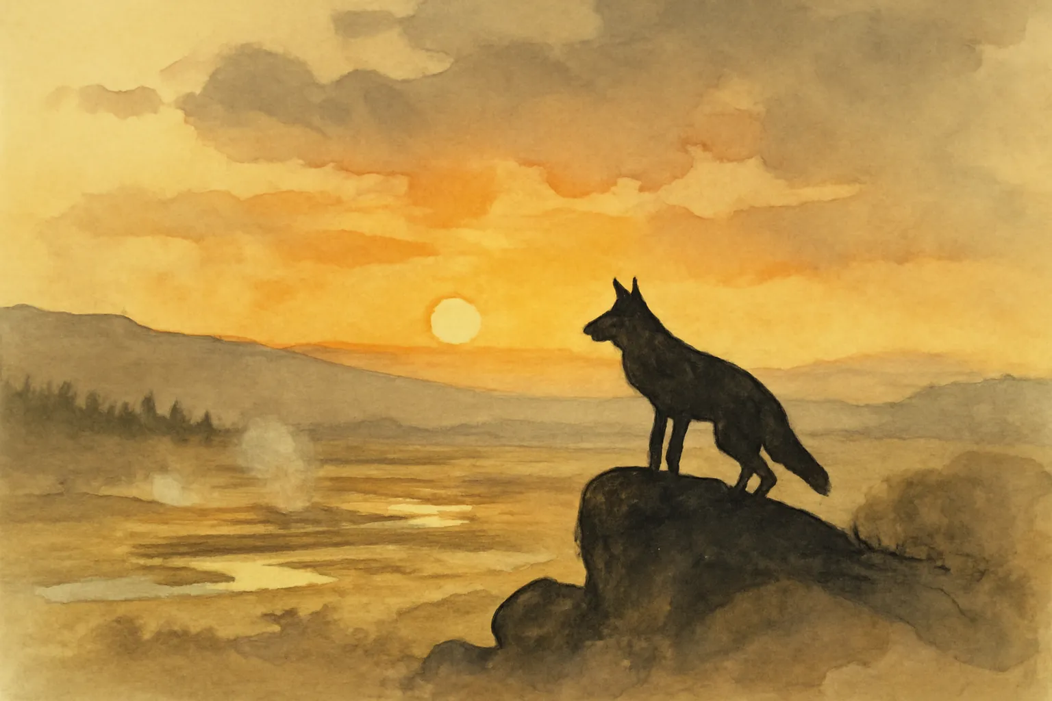 Ilustración de Animales salvajes en casa