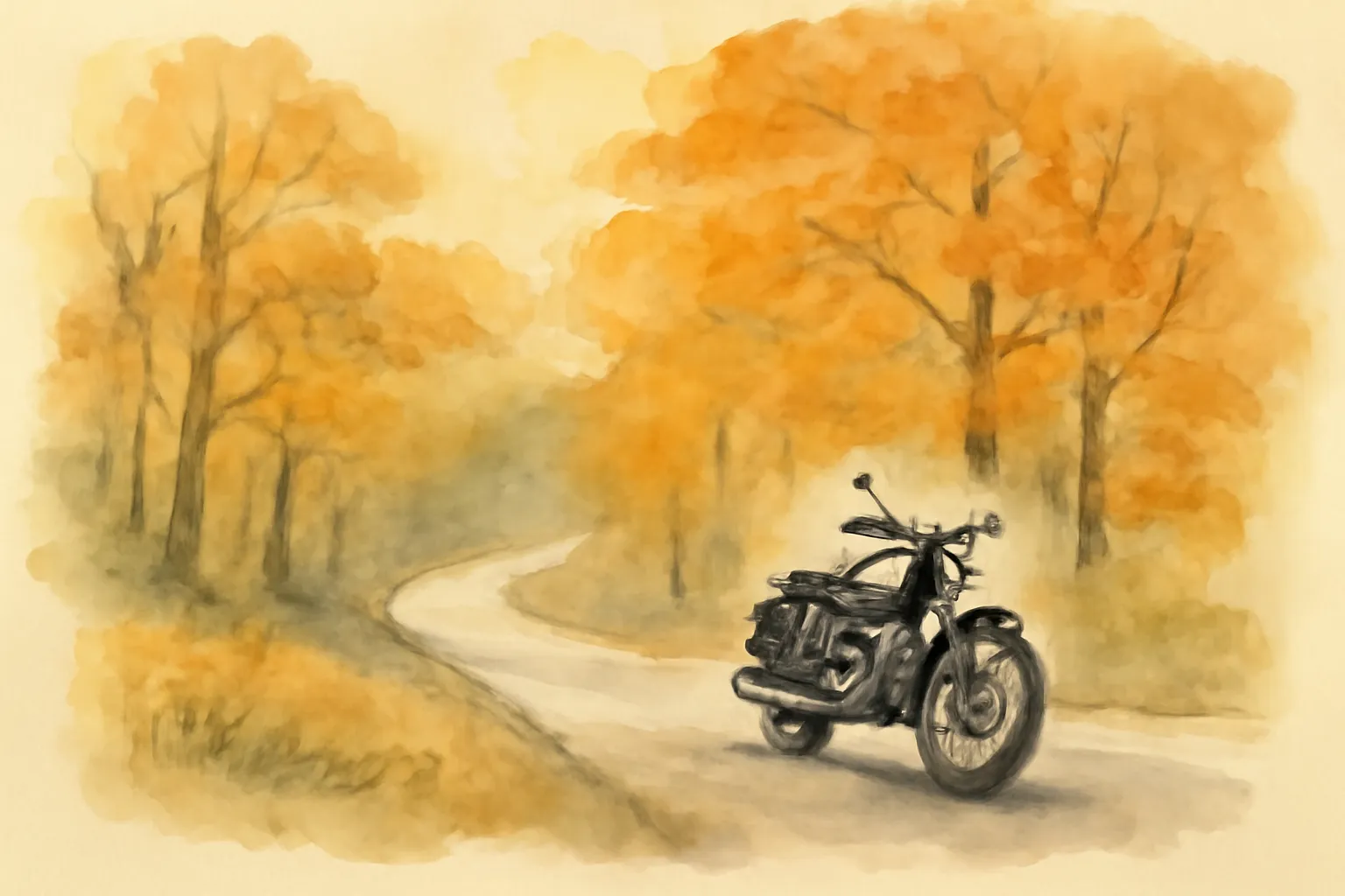 Illustration for Zen and the Art of Motorcycle Maintenance